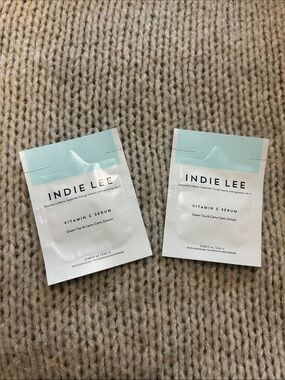 Indie Lee🍊2-Vitamin C Serum 2 x 0.068 fl. oz. 2 ml / Authentic / Sealed Packets